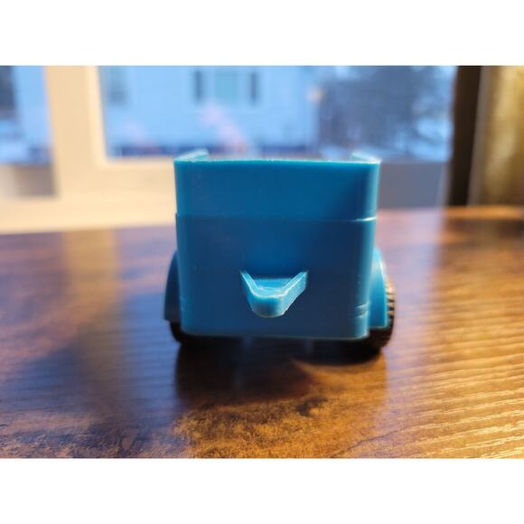 Vintage 1986 Blue Remco Toy Horse Trailer - Plastic - Picture 4 of 7